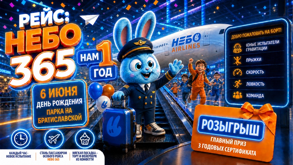 День рождения "Небо" Братиславская