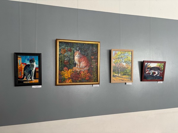 Выставка живописи «Катины котики»