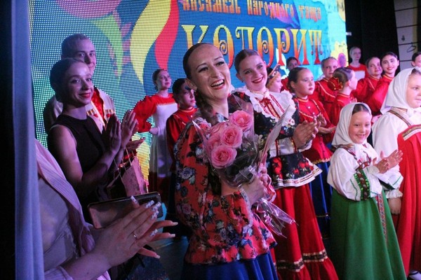 Отчетный концерт Образцового ансамбля народного танца «Колорит»