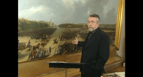 Интерактивный урок «История одной картины «Парад на Царицыном лугу»