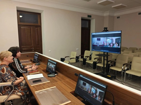 Выездной семинар в формате видеоконференции для специалистов Кировского района