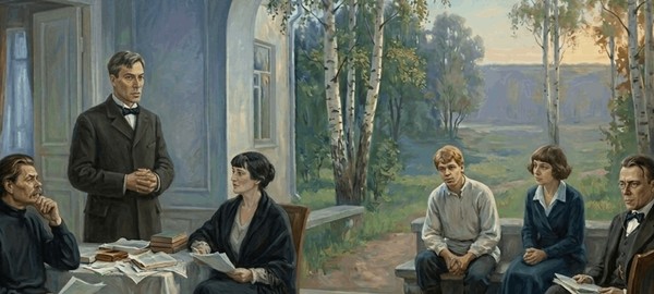 Презентация книжной выставки «Чарующий мир русской классики»