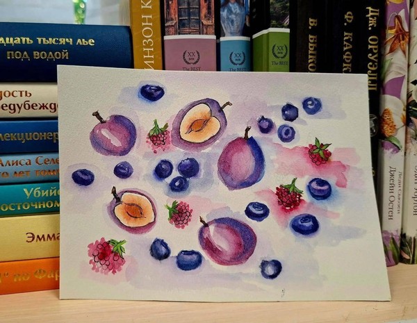 Масте-класс «Акварельный календарь. Июль»