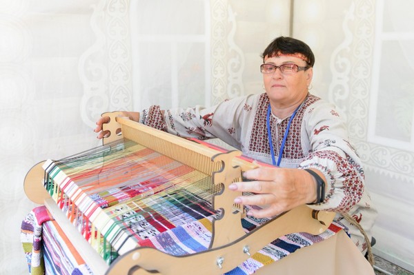 Перформанс «Живой стан» в рамках фестиваля «Воронеж фольклорный»