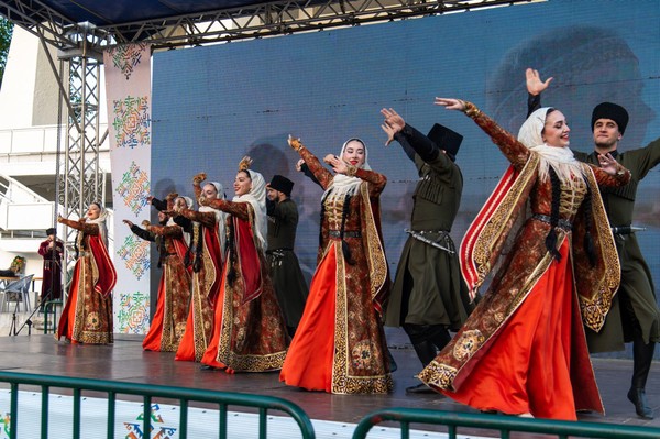 Участие в концертной программе ко Дню конституции Республики Дагестан