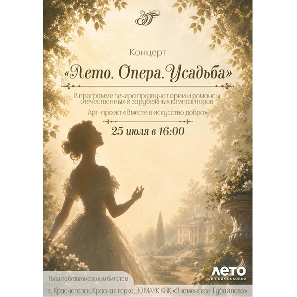 Лето. Опера. Усадьба