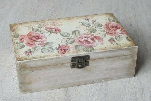 Мастер-класс «Украшение деревянной шкатулки»