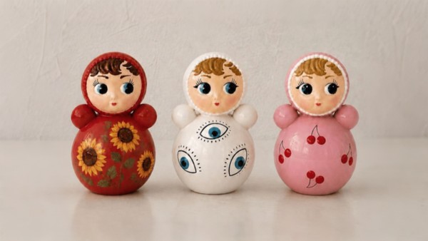 Роспись неваляшки