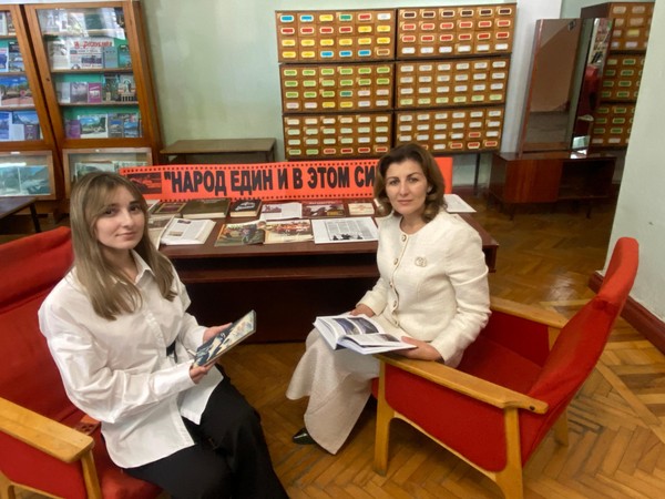 Информационный час «Когда мы вместе – мы едины»