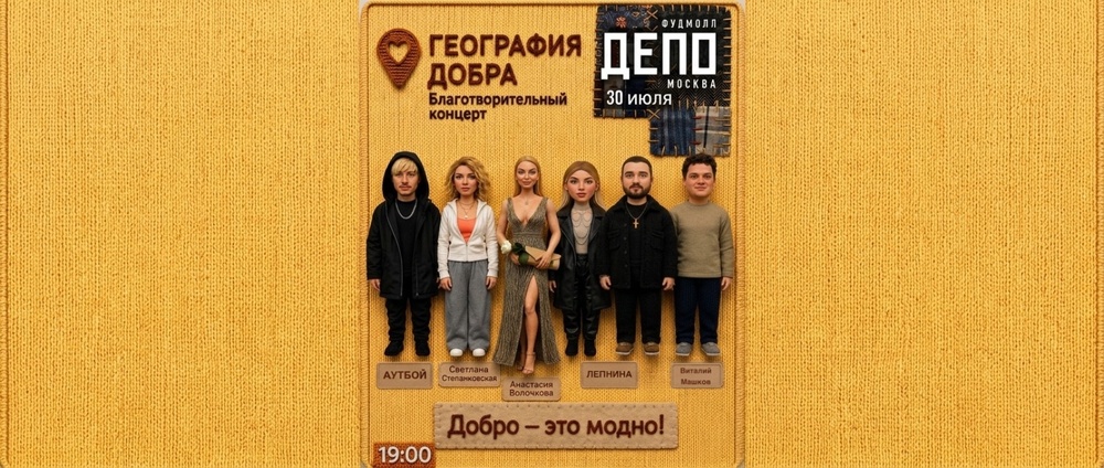 Благотворительный концерт «География Добра»
