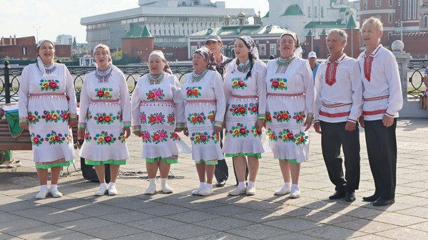 Концерт творческого коллектива Новоторъяльского района в рамках фестиваля «Марийское лето»