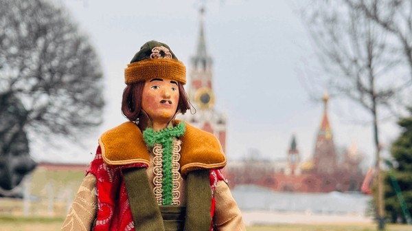 Занятие на экспозиции «Я шагаю по Кремлю»
