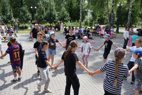 Занятие по спортивной зарядке «Доброе утро, Дербышки!»