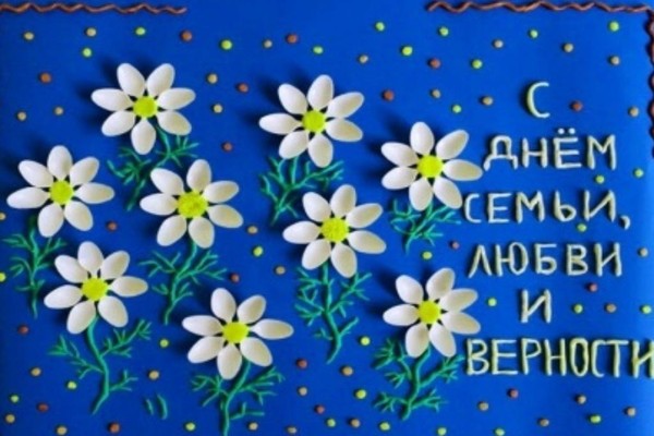«Сувенир ко Дню семьи, любви и верности» обучающее занятие
