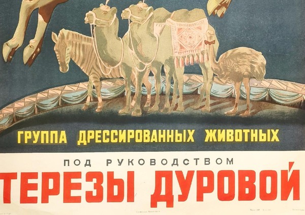 Тематическая беседа «Гастроли Терезы Васильевны Дуровой»