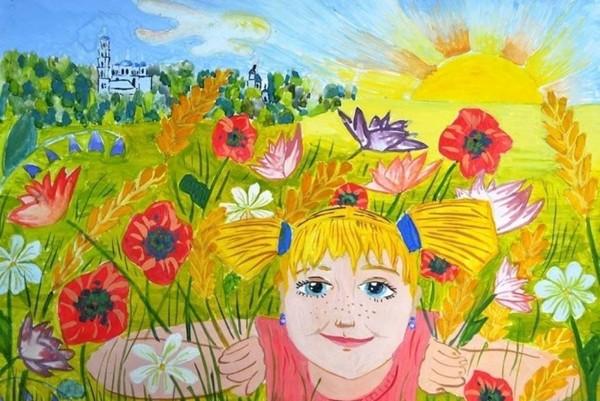 Мастер-класс рисунков «Летние цветы»