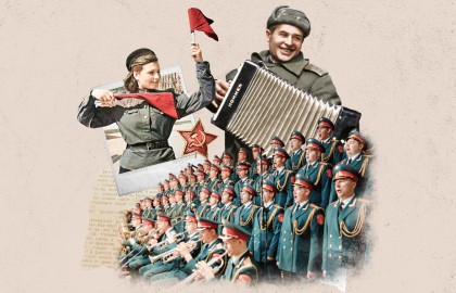 Всероссийский фестиваль советской песни «Голоса наследников». Песни военных лет. Ансамбль им. Александрова