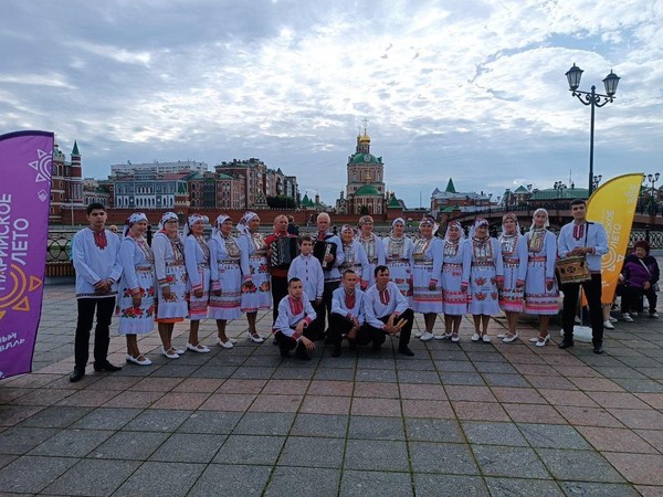 Концерт творческого коллектива Куженерского района в рамках фестиваля «Марийское лето»