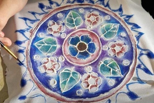 Мастер-класс «Роспись по ткани»