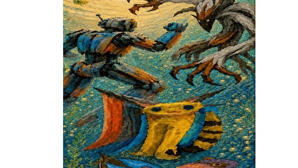 Открытие арт-выставки: «Миры и образы Марка»: рисунки, которые оживают
