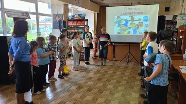 Игровая программа «Знатоки мультфильмов»