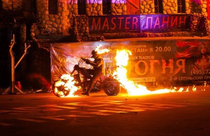 Шоу каскадеров Мастера Панина «Русский Форсаж»