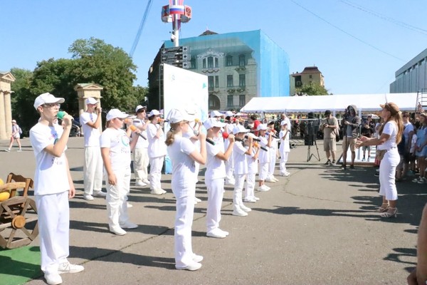 Открытие III Межрегионального турнира по шахматам под открытым небом на Кубок главы города