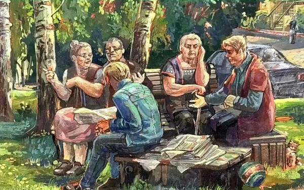 Открытие выставки картин Алексея Скотникова «Родные просторы»
