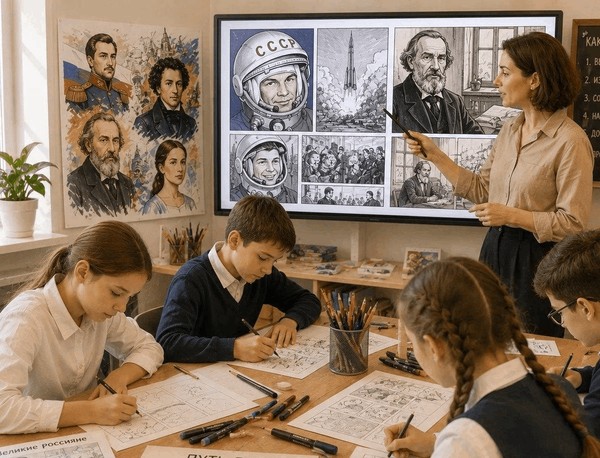 Мастер-класс по созданию графической новеллы