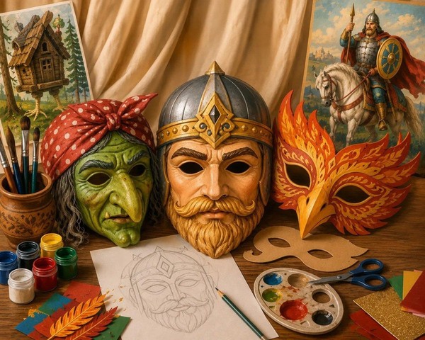 Мастер-класс «Театральная маска героя»
