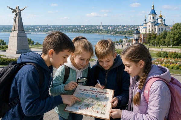 Квест «Загадки города Чебоксары. Открой тайны столицы»