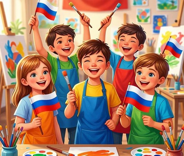 Творческая мастерская «Гордо реет флаг России»