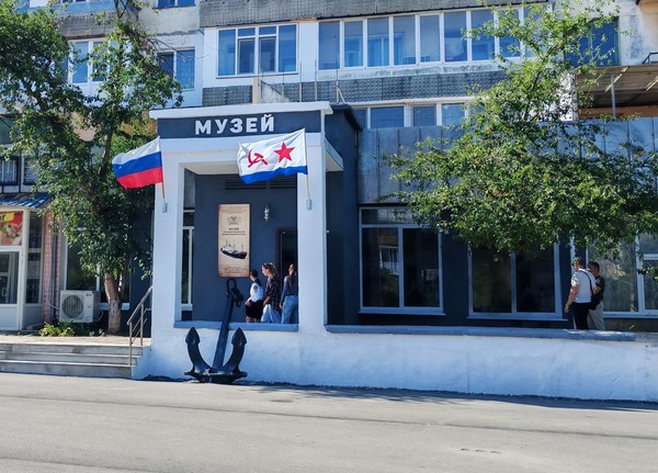 Экспозиция Музея истории Крымской военно-морской базы