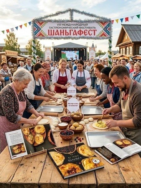 Гастрономический фестиваль Шаньга-фест