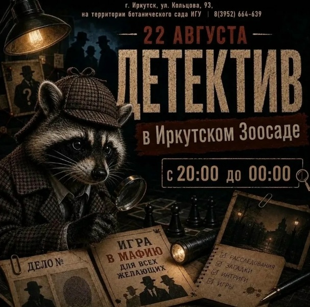 Вечерний квест в Иркутском зоосаде