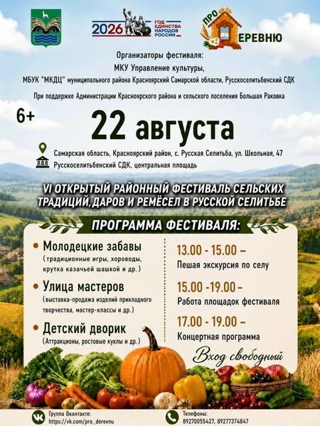 VI Открытый фестиваль «Про Деревню»