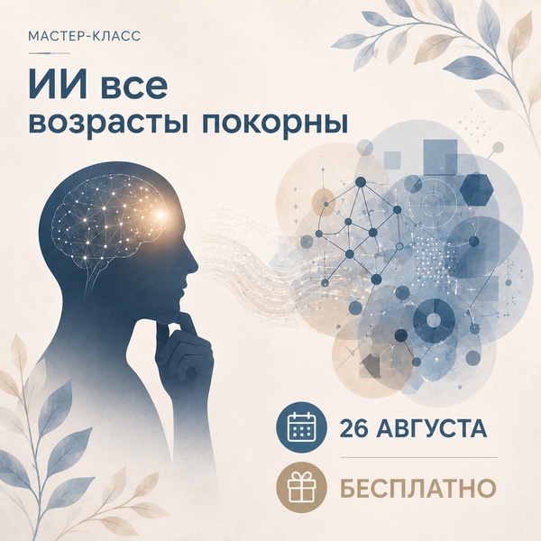 Мастер-класс «ИИ все возрасты покорны»