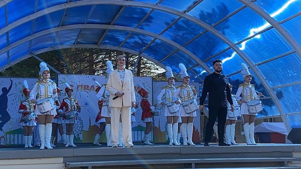 День Шахтера в жилом районе Кедровка