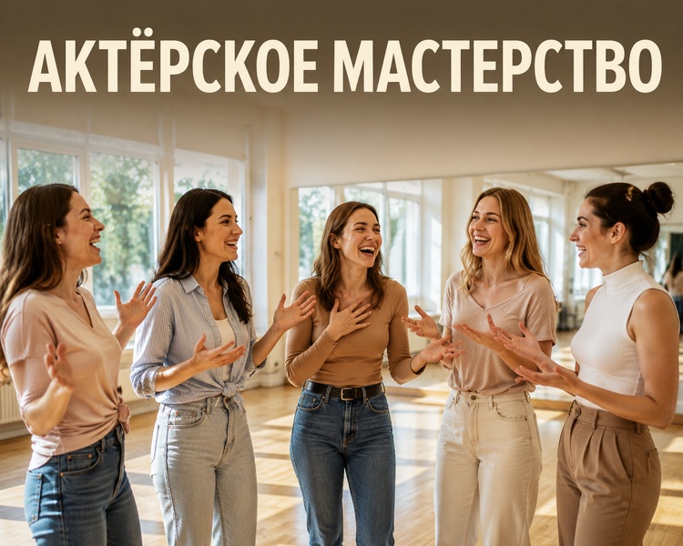 Актерское мастерство
Мастер-класс для девушек и женщин