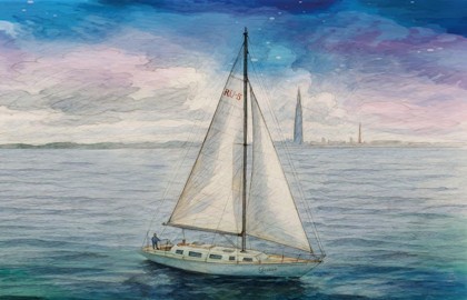 Рисуем в море акварелью – приключение на парусной яхте
