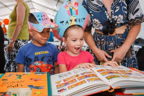 Пятый семейный книжный фестиваль «Тау Фест» в Казани