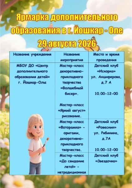 Городская ярмарка дополнительного образования