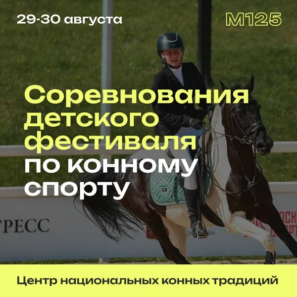 Финальные соревнования по конному спорту