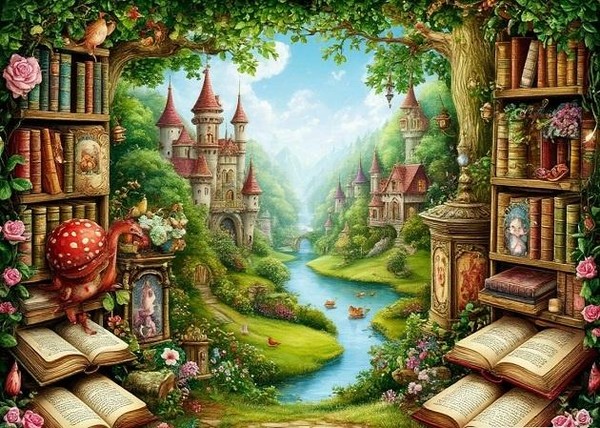 Сказочная выставка «Книжная страна»