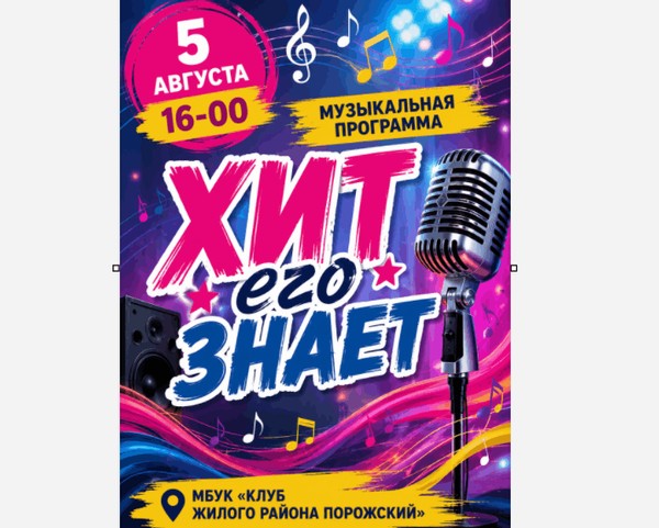 Музыкальная программа «Хит его знает»