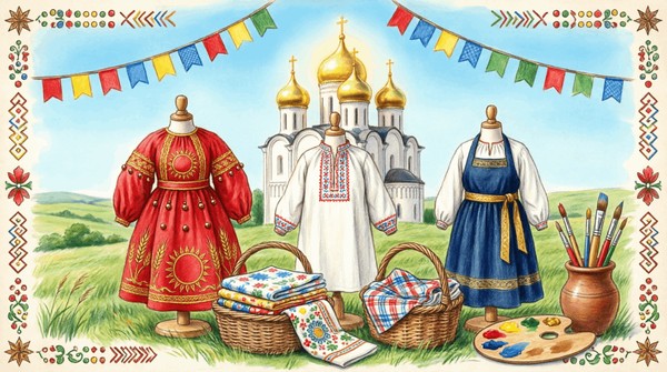 Этнопутешествие с творческой мастерской «По одежке встречают»