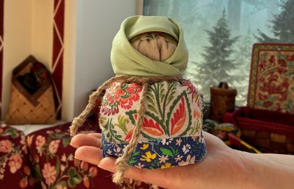 Кукла Крупеничка – хранительница достатка