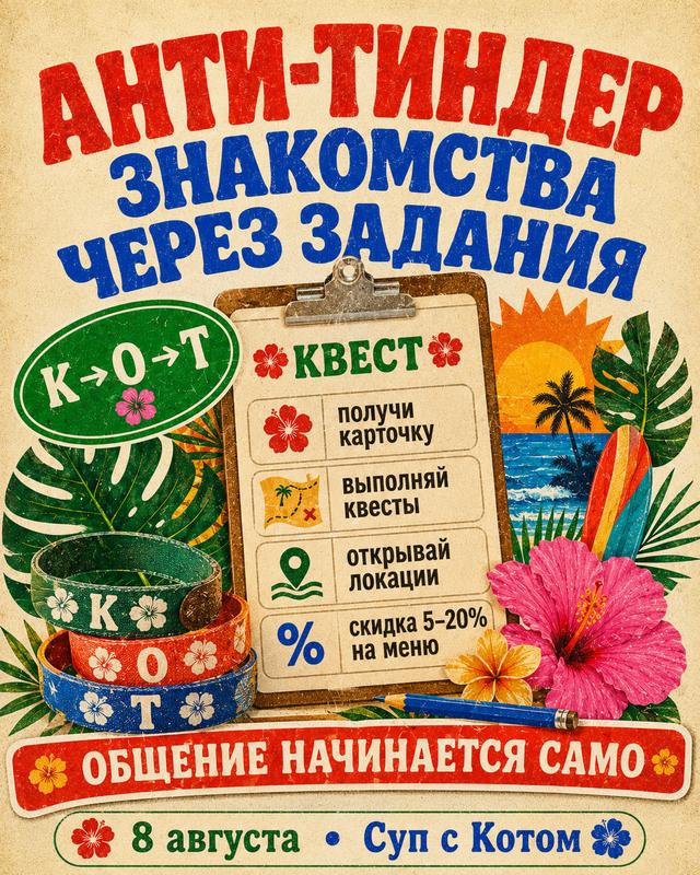 🌴 Гавайская вечеринка Тула