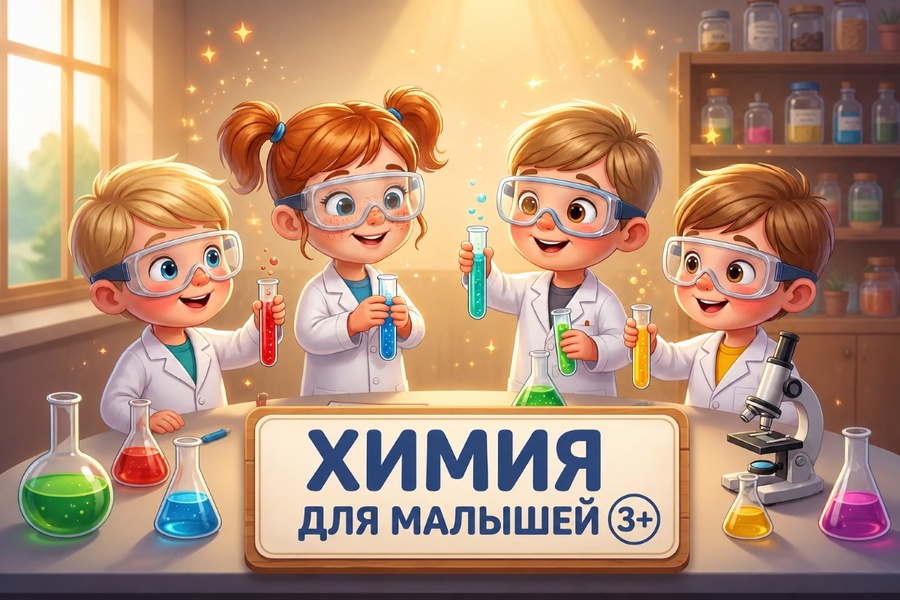 Экспериментариум «Химия для малышей» (3+)