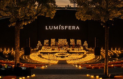 Lumisfera. Мировые хиты в парке при свечах